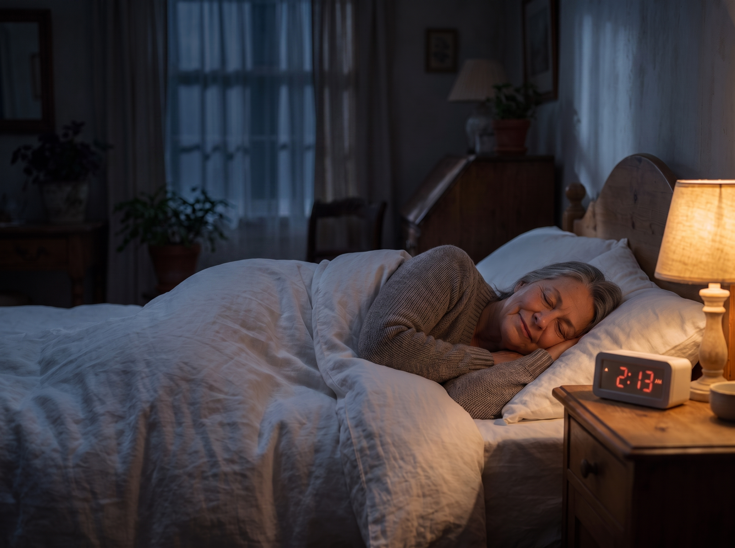 image7.jpg — night: feet under a bedsheet / person resting calmly